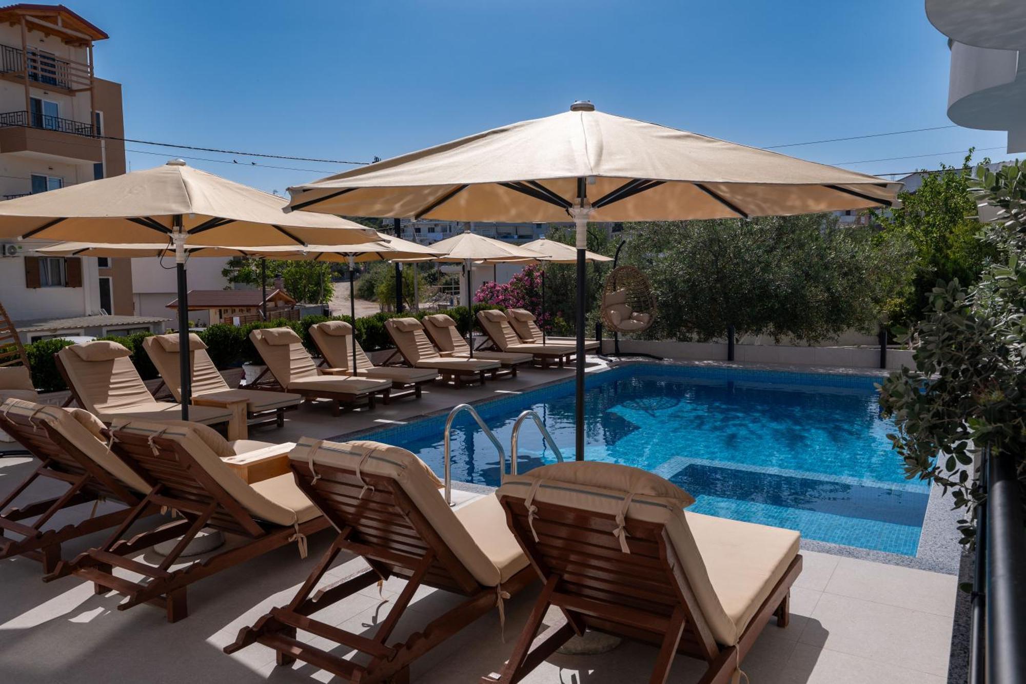 Monel Hotel Ksamil Exterior foto